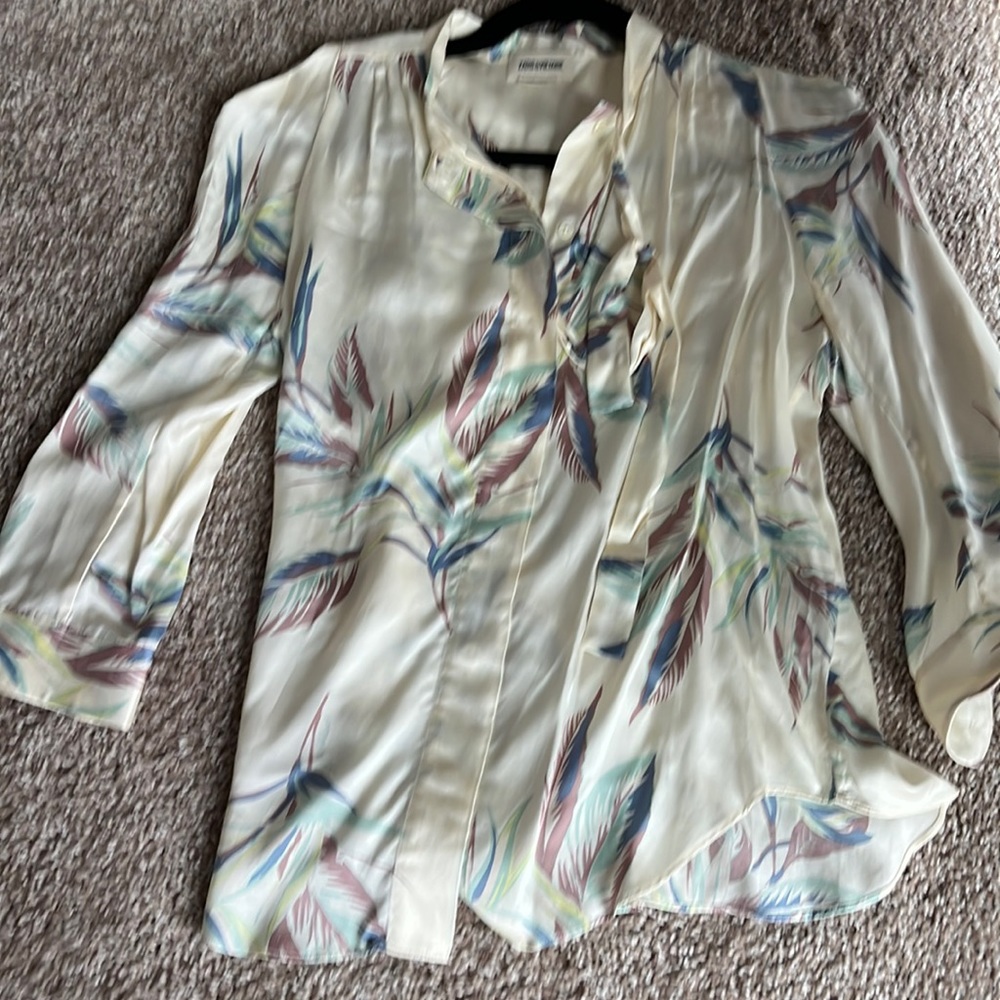 Zadig and Voltaire silk button down
